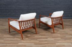 Folke Ohlsson Folke Ohlsson Model 72 C Teak Lounge Chairs for Dux - 4198036