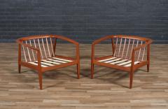 Folke Ohlsson Folke Ohlsson Model 72 C Teak Lounge Chairs for Dux - 4198040