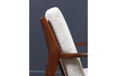 Folke Ohlsson Folke Ohlsson Sculpted Walnut Lounge Chairs for Dux - 3900168