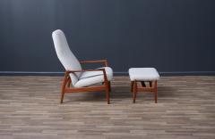 Folke Ohlsson Folke Ohlsson Teak Reclining Chair with Ottoman for Dux - 3517054