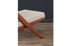 Folke Ohlsson Folke Ohlsson Teak Tweed Scissor Lounge Chairs for Dux - 3489581