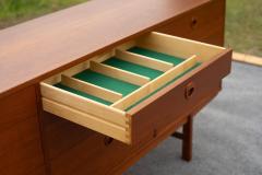 Folke Ohlsson Folke Ohlsson for DUX Swedish Teak 9 Drawer Mid Century Modern Dresser Sideboard - 4302290