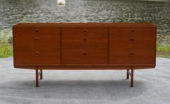 Folke Ohlsson Folke Ohlsson for DUX Swedish Teak 9 Drawer Mid Century Modern Dresser Sideboard - 4302314