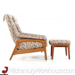 Folke Ohlsson Folke Ohlsson for Dux Mid Century Lounge Chair with Ottoman - 3265056