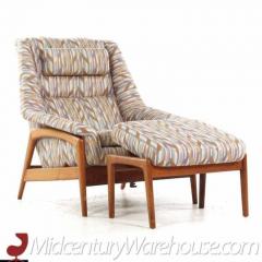Folke Ohlsson Folke Ohlsson for Dux Mid Century Lounge Chair with Ottoman - 3265057