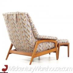 Folke Ohlsson Folke Ohlsson for Dux Mid Century Lounge Chair with Ottoman - 3265060