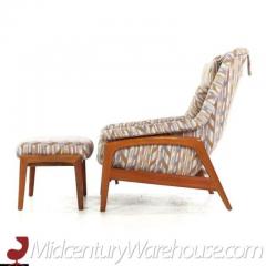 Folke Ohlsson Folke Ohlsson for Dux Mid Century Lounge Chair with Ottoman - 3265080
