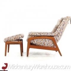 Folke Ohlsson Folke Ohlsson for Dux Mid Century Lounge Chair with Ottoman - 3265085