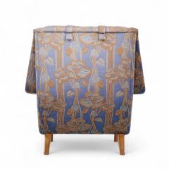 Folke Ohlsson Folke Ohlsson for Dux Mid Century Swedish Teak Lounge Chairs Pair - 4300451