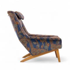 Folke Ohlsson Folke Ohlsson for Dux Mid Century Swedish Teak Lounge Chairs Pair - 4300452