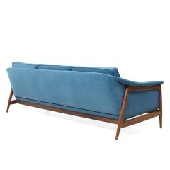 Folke Ohlsson Folke Ohlsson for Dux Mid Century Swedish Teak Sofa - 3982750