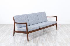 Folke Ohlsson Mid Century Modern Sculpted Sofa by Folke Ohlsson for Dux - 2985728