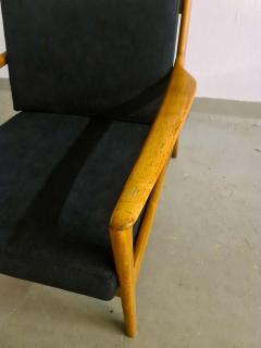 Folke Ohlsson Midcentury Easy Chair Walnut USA 75 Folke Ohlsson DUX Sweden - 2287345