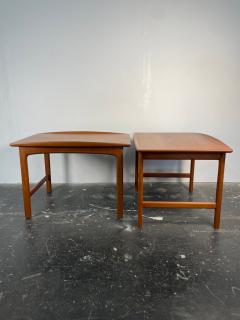 Folke Ohlsson Pair of Vintage Frisco Side Tables by Folke Ohlsson in Teak Circa 1960s - 4002019