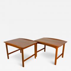 Folke Ohlsson Pair of Vintage Frisco Side Tables by Folke Ohlsson in Teak Circa 1960s - 4004025