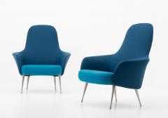 Folke Ohlsson Scandinavian Midcentury Lounge Chairs by Alf Svensson for DUX 1960s - 1619788