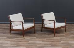 Folke Ohlsson Scandinavian Modern Lounge Chairs by Folke Ohlsson for Dux - 3607679