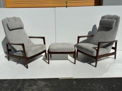 Folke Ohlsson Set of Folke Ohlsson Reclining Lounge Chairs - 3557072