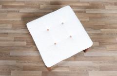 Folke Ohlsson Swedish Modern Teak Stool by Folke Ohlsson for Dux - 4414097