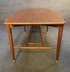 Folke Ohlsson VINTAGE DANISH MID CENTURY MODERN TEAK AND OAK COFFEE TABLE BY FOLKE OHLSSON - 3258930