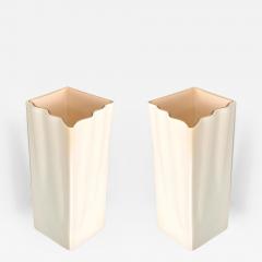 Fontana Arte 2 Pair of Italian 1950 60s Murano Wall Sconces - 470740