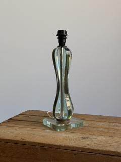 Fontana Arte Attributed Glass Table Lamp Italy - 4602982