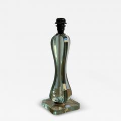 Fontana Arte Attributed Glass Table Lamp Italy - 4729438
