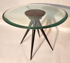 Fontana Arte Cast Glass Side Table by Pietro Chiesa Fontana Arte 1938 1948 - 2741124