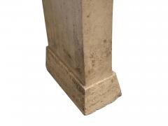 Fontana Arte Console in travertine and glass Fontana Arte circa 1930 - 961867