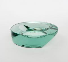 Fontana Arte Fontana Arte Italian Beveled Glass Vide Poche Bowl - 1013617