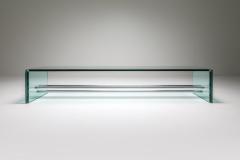 Fontana Arte Fontana Arte Large Glass Coffee Table 1970s - 1950478