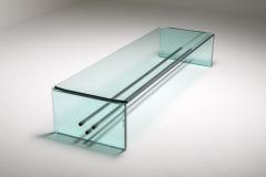 Fontana Arte Fontana Arte Large Glass Coffee Table 1970s - 1950479