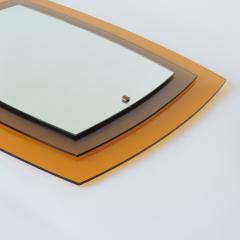 Fontana Arte Fontana Arte Mod 2180 Yellow and Orange Wall Mirror Italy 1960s - 1494571