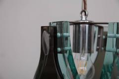 Fontana Arte Fontana Arte Style Pendant Lamp with Murano Glass in Excellent Condition - 552471
