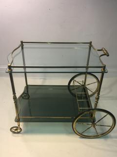 Fontana Arte GLAMOROUS GLASS AND BRASS CART ATTRIBUTED TO FONTANA ARTE - 677624