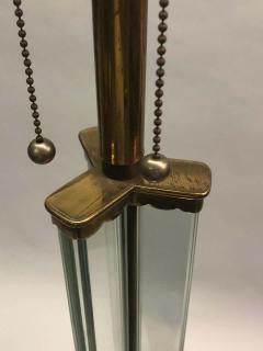 Fontana Arte Italian Midcentury Green Glass Floor Lamp by P Chiesa for Fontana Arte 1930 - 1630102