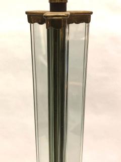 Fontana Arte Italian Midcentury Green Glass Floor Lamp by P Chiesa for Fontana Arte 1930 - 1630106