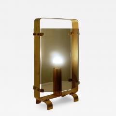 Fontana Arte Mid Century Table Lamp in Gilded Brass by Fontana Arte - 2541246
