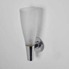 Fontana Arte Pair of 1940s Model 1537 Sconces by Pietro Chiesa for Fontana Arte - 2707959