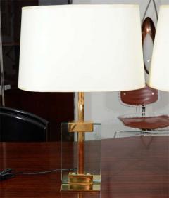 Fontana Arte Pair of Fontana Arte Glass Table Lamps - 1088585