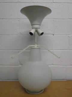 Fontana Arte Pair of Glass Lamps by Max Ingrand for Fontana Arte - 1606663