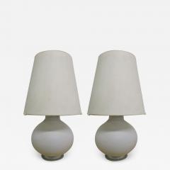 Fontana Arte Pair of Glass Lamps by Max Ingrand for Fontana Arte - 1607189