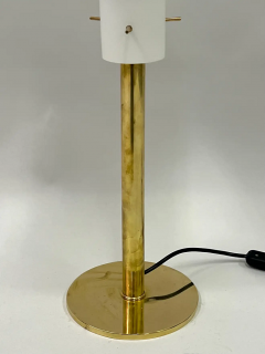 Fontana Arte Pair of Italian Mid Century Modern Brass Table Lamps Max Ingrand Fontana Arte - 3014362