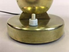 Fontana Arte Pair of Italian Mid Century Modern Neoclassical Brass Table Lamps Fontana Arte - 1746597