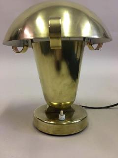 Fontana Arte Pair of Italian Mid Century Modern Neoclassical Brass Table Lamps Fontana Arte - 1746598