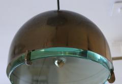 Fontana Arte Rare Brass Pendant Mod 2409 Italy 1960s - 108266
