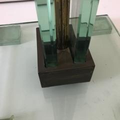 Fontana Arte Tall Floor Lamp in Glass and Brass - 723259