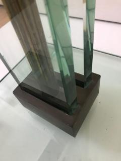 Fontana Arte Tall Floor Lamp in Glass and Brass - 723260