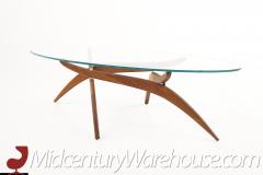 Forest Wilson Mid Century Oval Coffee Table - 2569179