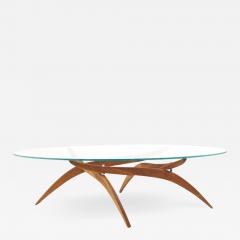 Forest Wilson Mid Century Oval Coffee Table - 2572087